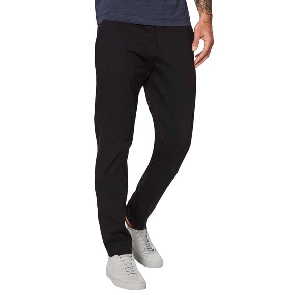 Lululemon Commission Pant Classic *Swift Cotton 29" Black Size 33 Discontinued - Picture 1 of 6